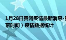 1月28日黄冈疫情最新消息-黄冈截至1月28日10时04分(北京时间）疫情数据统计